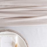 Table Runner Chiffon - Dove Grey