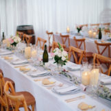 Table Runner Chiffon - Dove Grey - Image 3